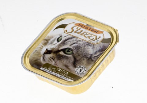 Vlažna hrana za mačke Stuzzy Mr. Stuzzy Cat pastrmka 100gr